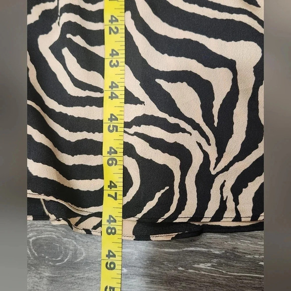 Chelsea 28 zebra print long sleeve fitted sexy midi dress - Picture 8 of 11